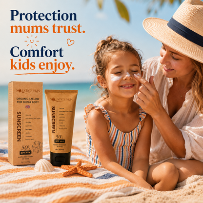 Mineral SPF 50 Sunscreen for Kids & Sensitive Skin