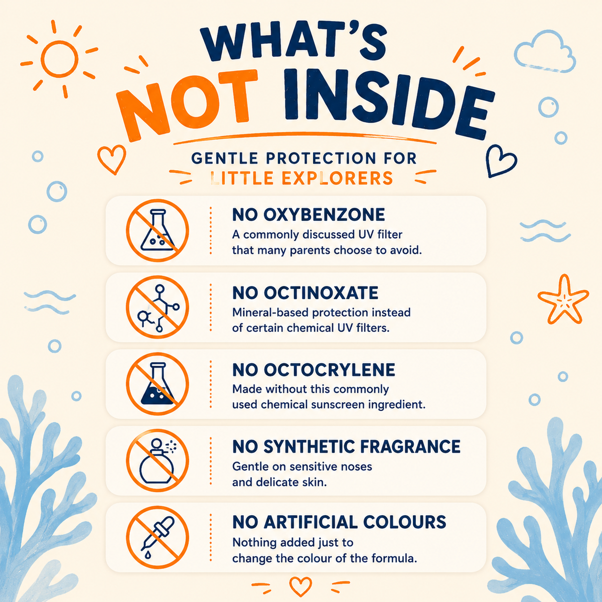 Mineral SPF 50 Sunscreen for Kids & Sensitive Skin