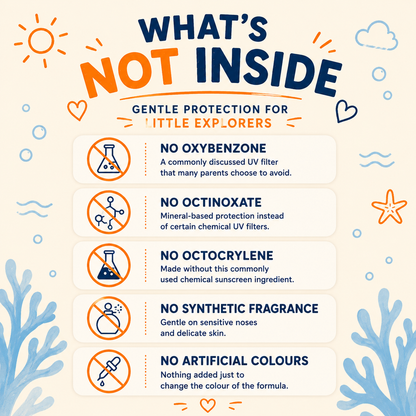 Mineral SPF 50 Sunscreen for Kids & Sensitive Skin