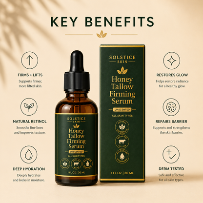 Organic Grass-Fed Tallow Firming Serum