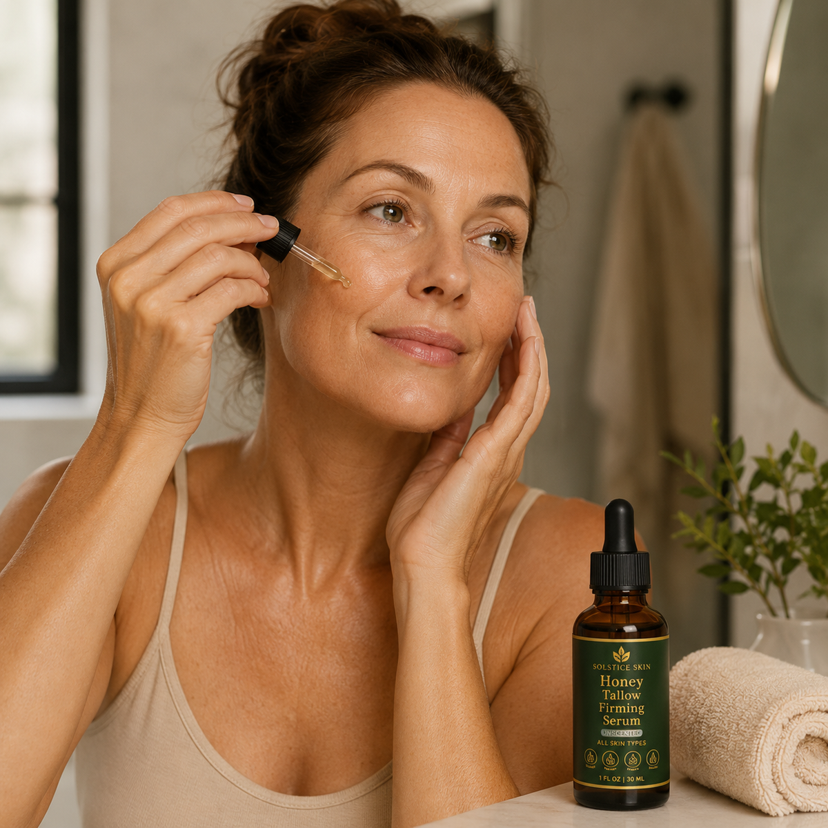 Organic Grass-Fed Tallow Firming Serum