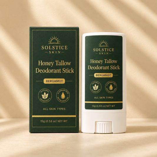 Organic Honey Tallow Deodorant Stick