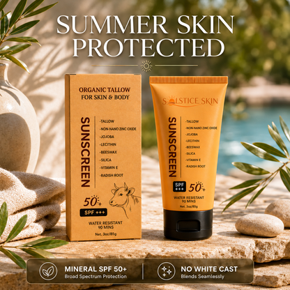 Solstice Skin Daily Defense Tallow SPF 50