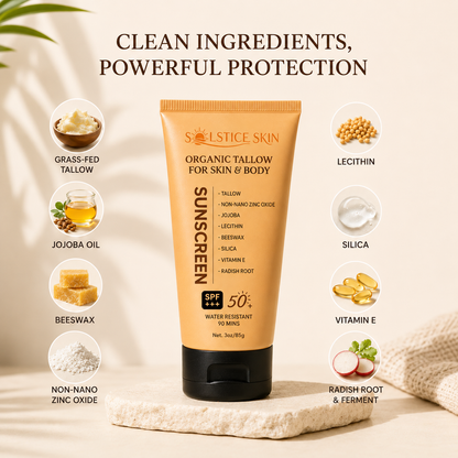 Solstice Skin Daily Defense Tallow SPF 50