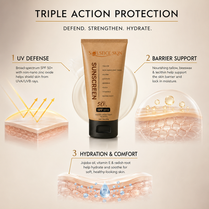 Solstice Skin Daily Defense Invisible SPF 50
