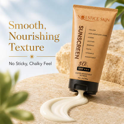 Organic Tallow SPF50 Sunscreen Made With Ingredients You Can Trust